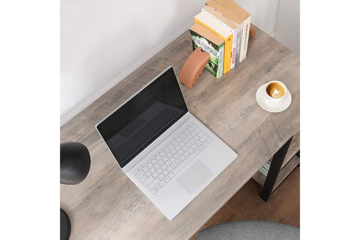 Computer Desk | Home Office Desk | Particleboard And Steel | 138 X 138 X 75 Cm-5