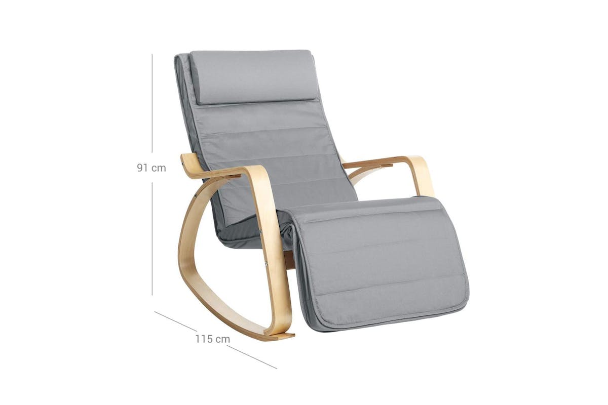 Bentwood Chair | Dining Chair | Birch Wood | Light Grey-6