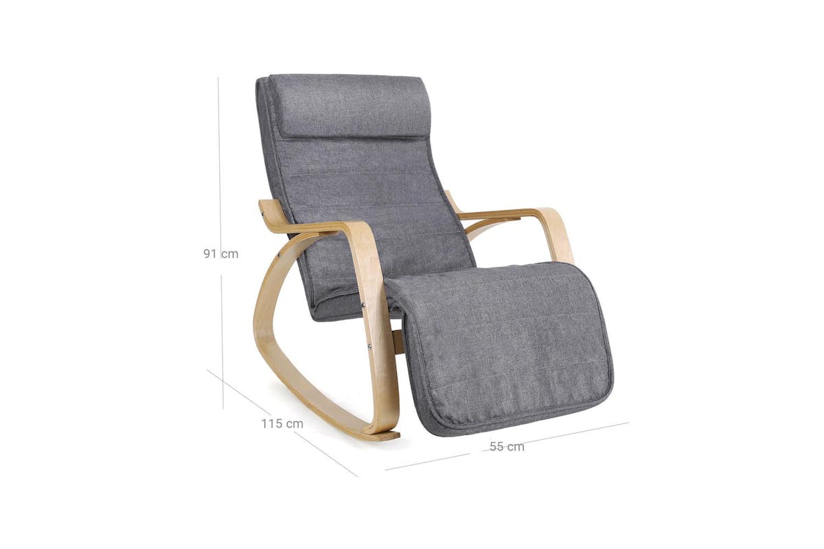Bentwood Chair | Dining Chair | Birch Wood & Linen | 55 X 80 X 91 Cm-7