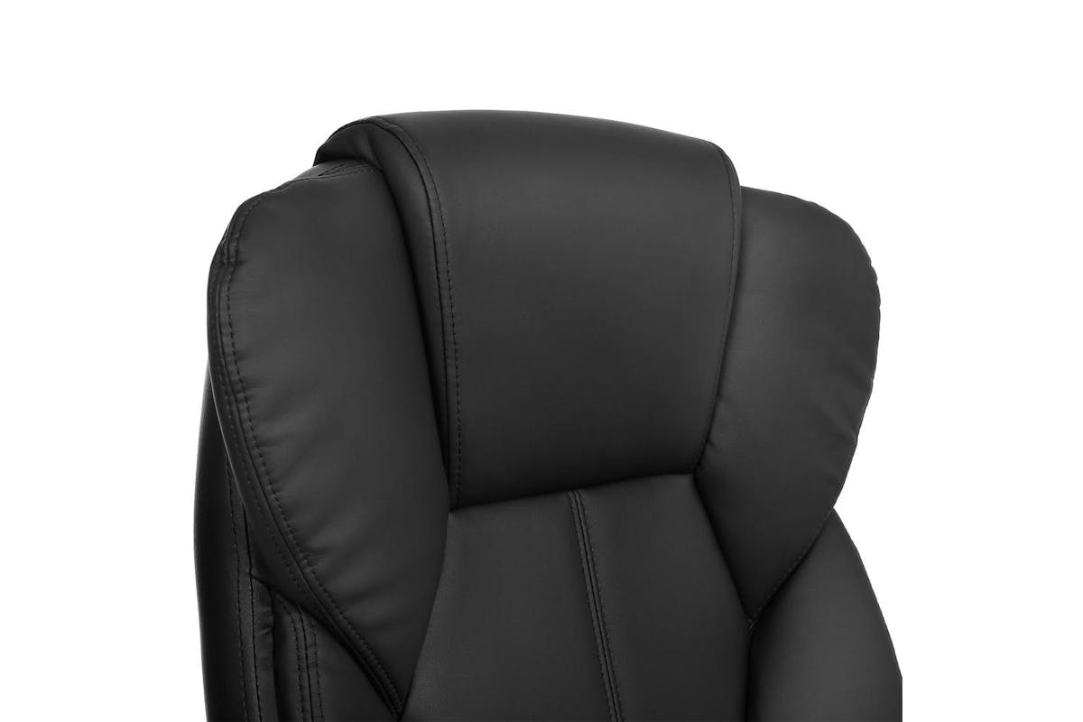 Office Chair | Office Chair | Faux Leather | Black-4