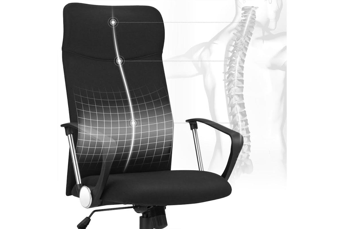 Office Chair | Office Chair | Steel And Polyester | Adjustable Height-6