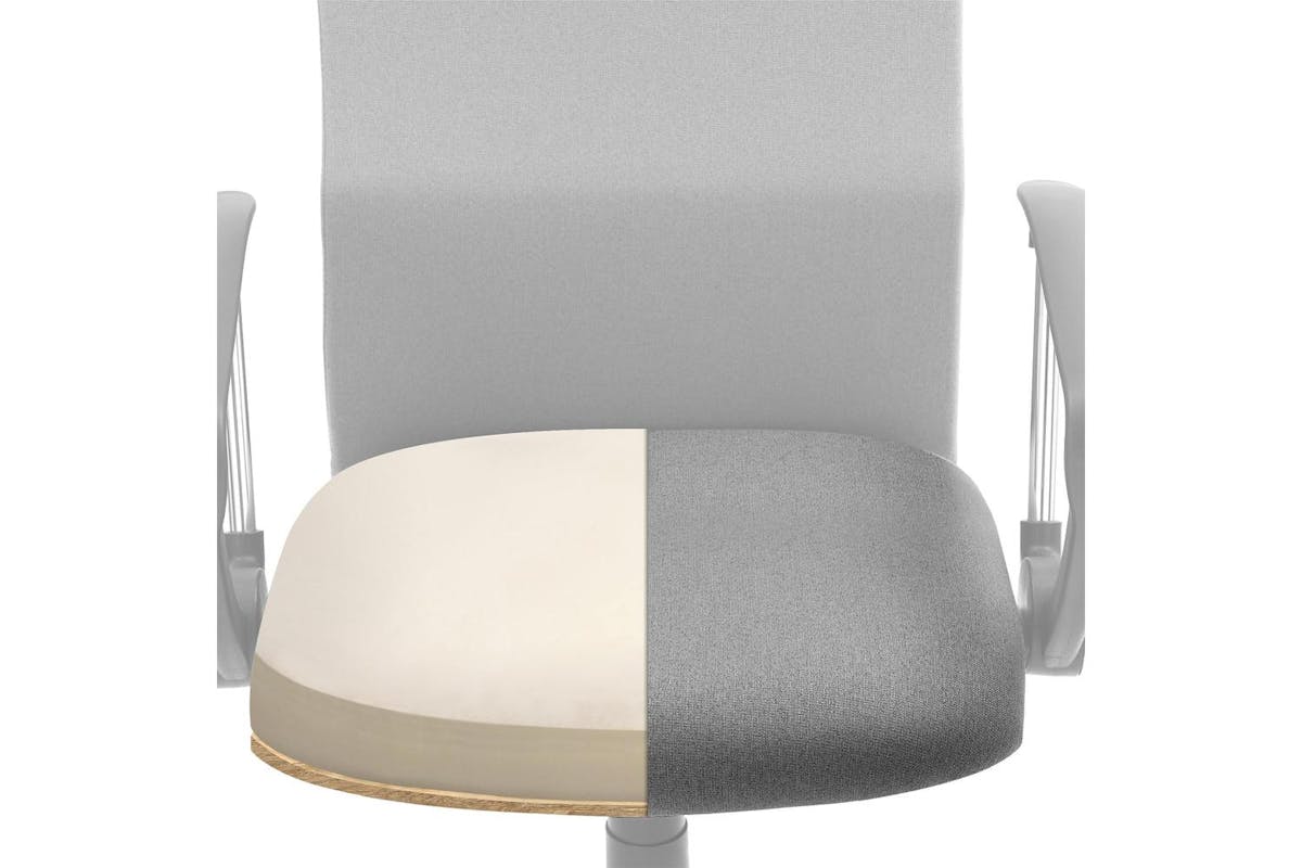 Office Chair | Office Chair | Steel, Foam Padding, Polyester | Grey-5