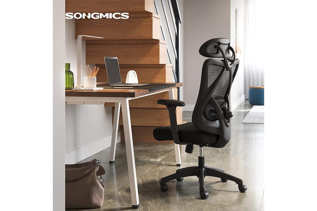 Office Chair | Office Chair | Polyester Fabric | Adjustable Height-7