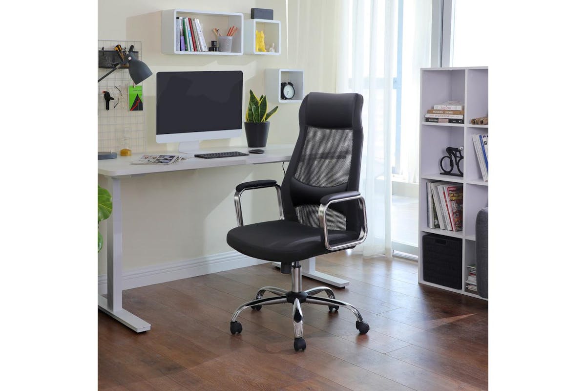 Office Chair | Office Chair | Sponge Nylon Steel | 60 X 53 X (113-123) Cm-4