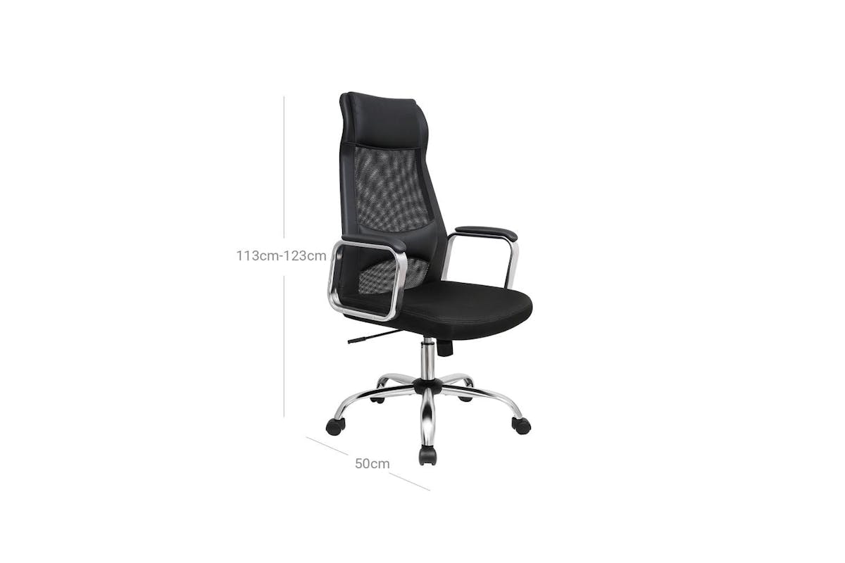 Office Chair | Office Chair | Sponge Nylon Steel | 60 X 53 X (113-123) Cm-7