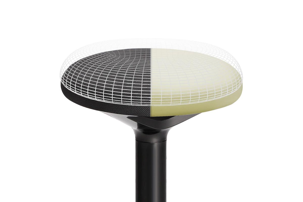 Standing Chair | Office Chair | Polyester, Foam, Aluminum, Steel, Plastic, Tpr | Adjustable Height-4