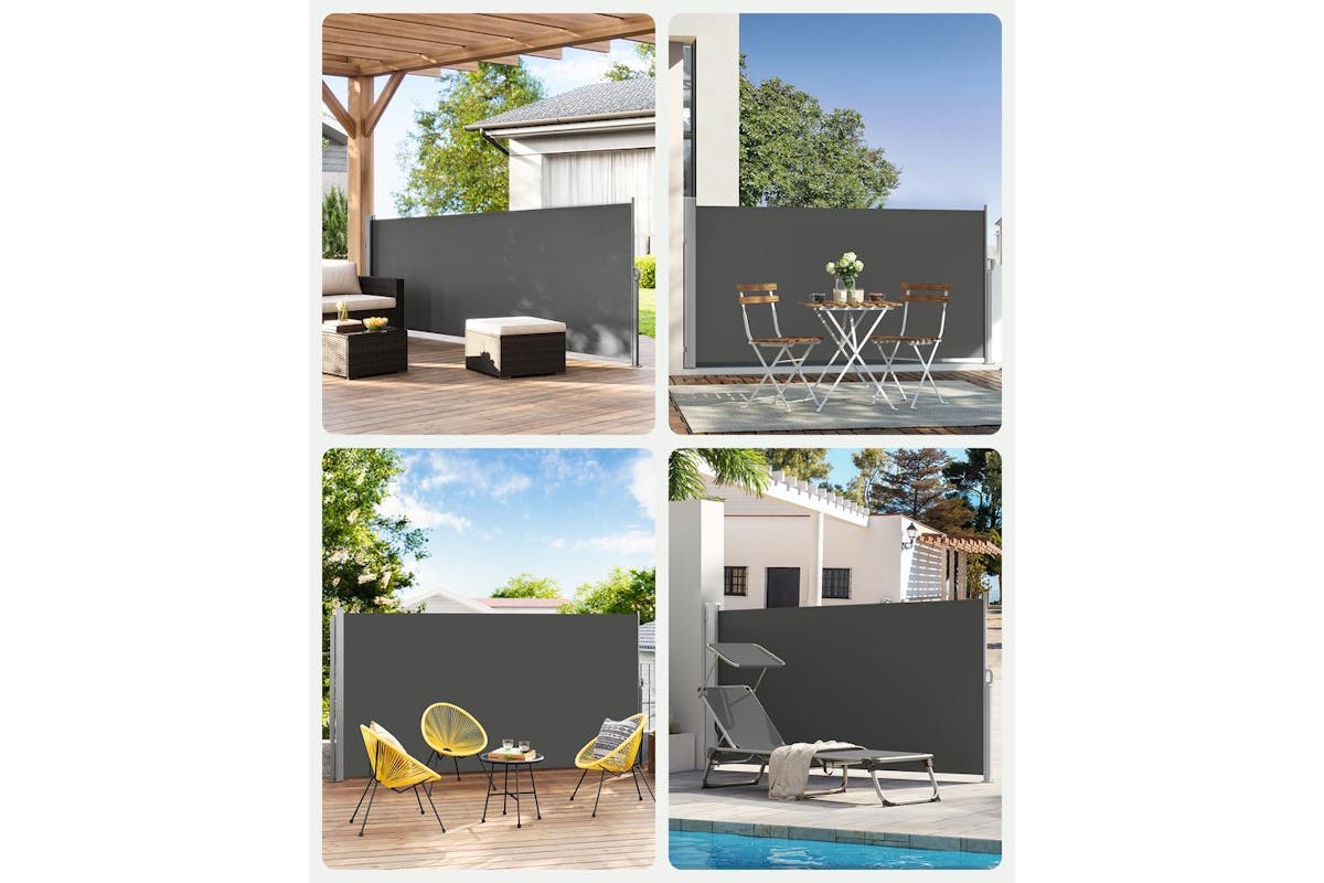 Patio Umbrella | Outdoor Parasol | Polyester | 140 X 300 Cm-8