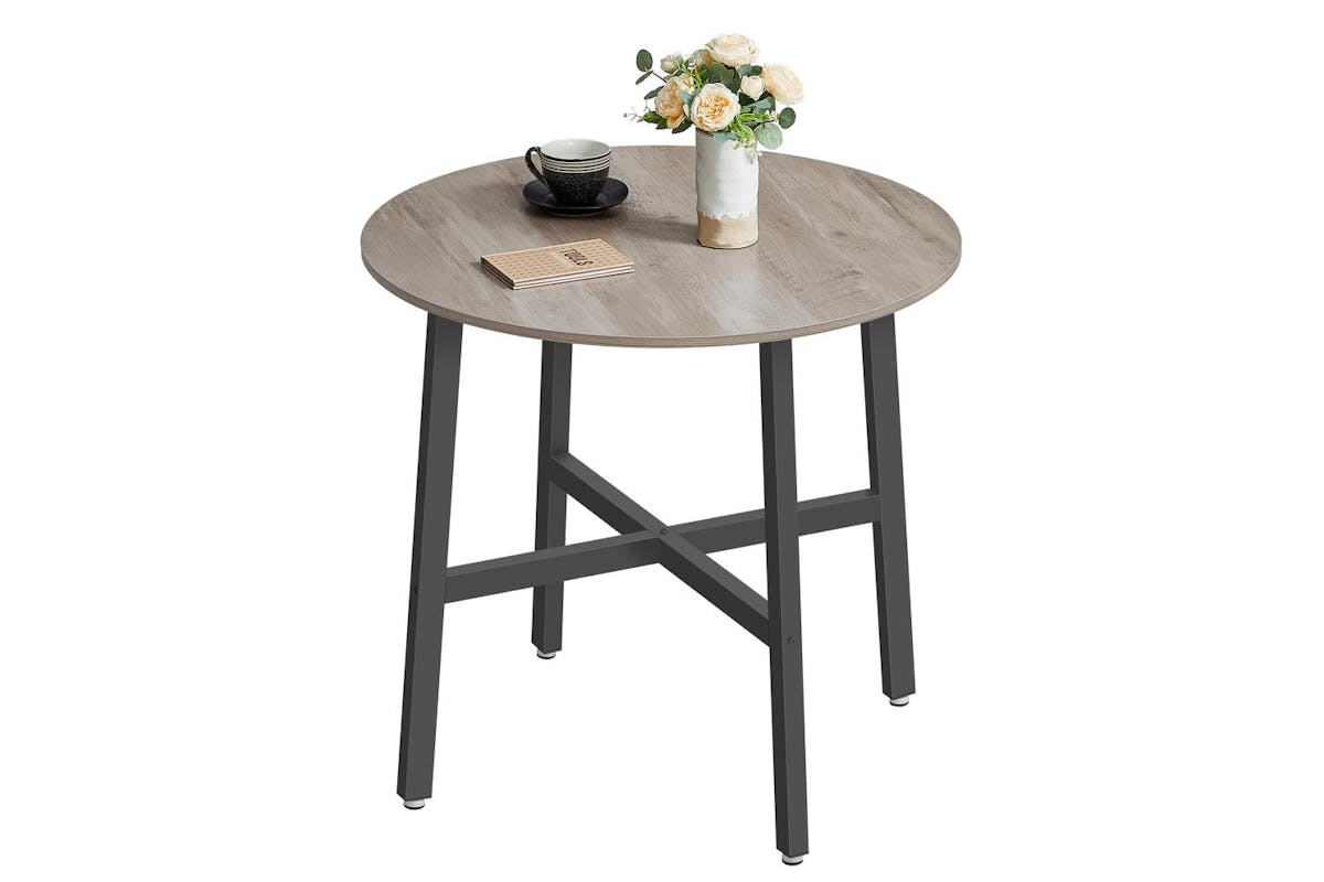 Dinning Table | Dining Table | Wood And Steel | Round-2