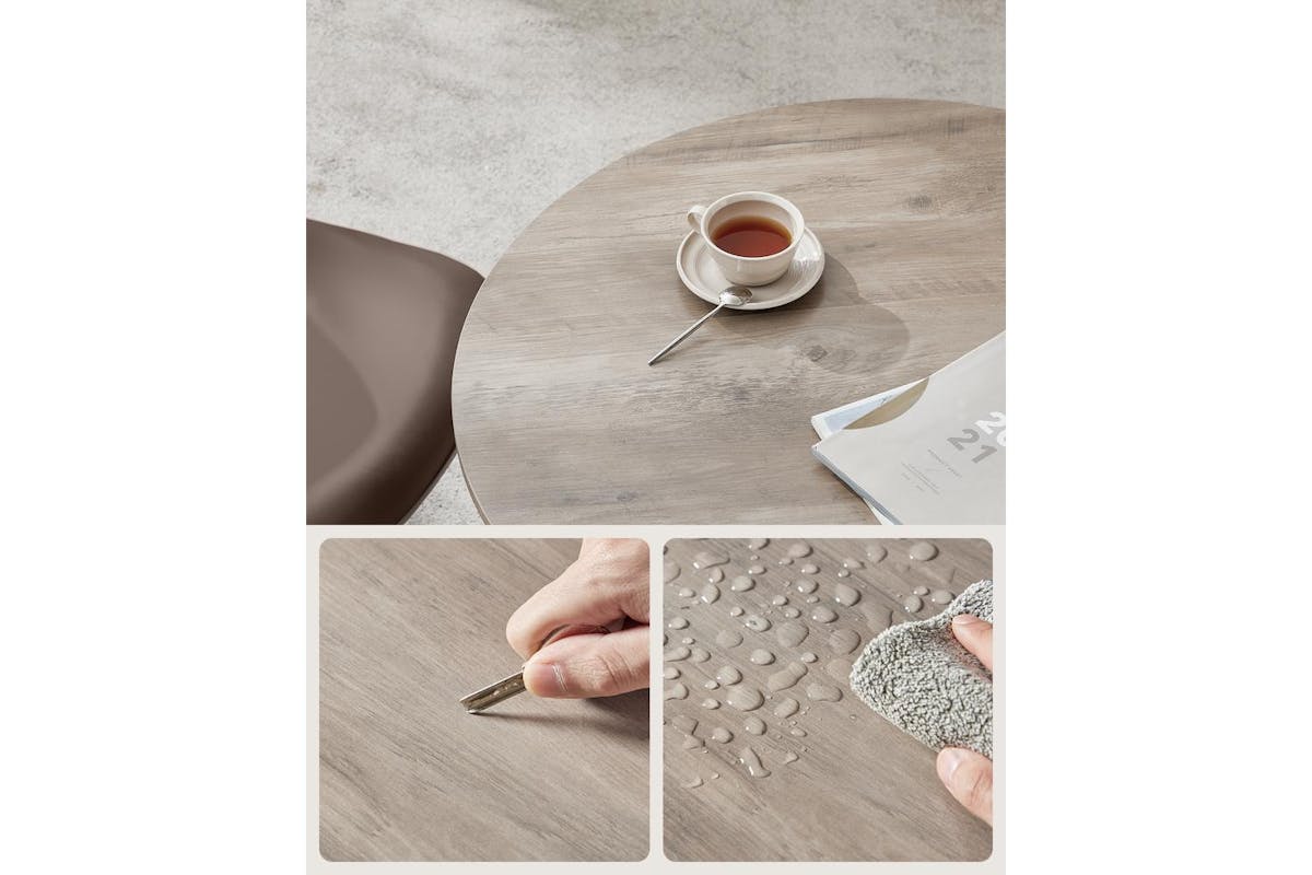 Dinning Table | Dining Table | Wood And Steel | Round-5
