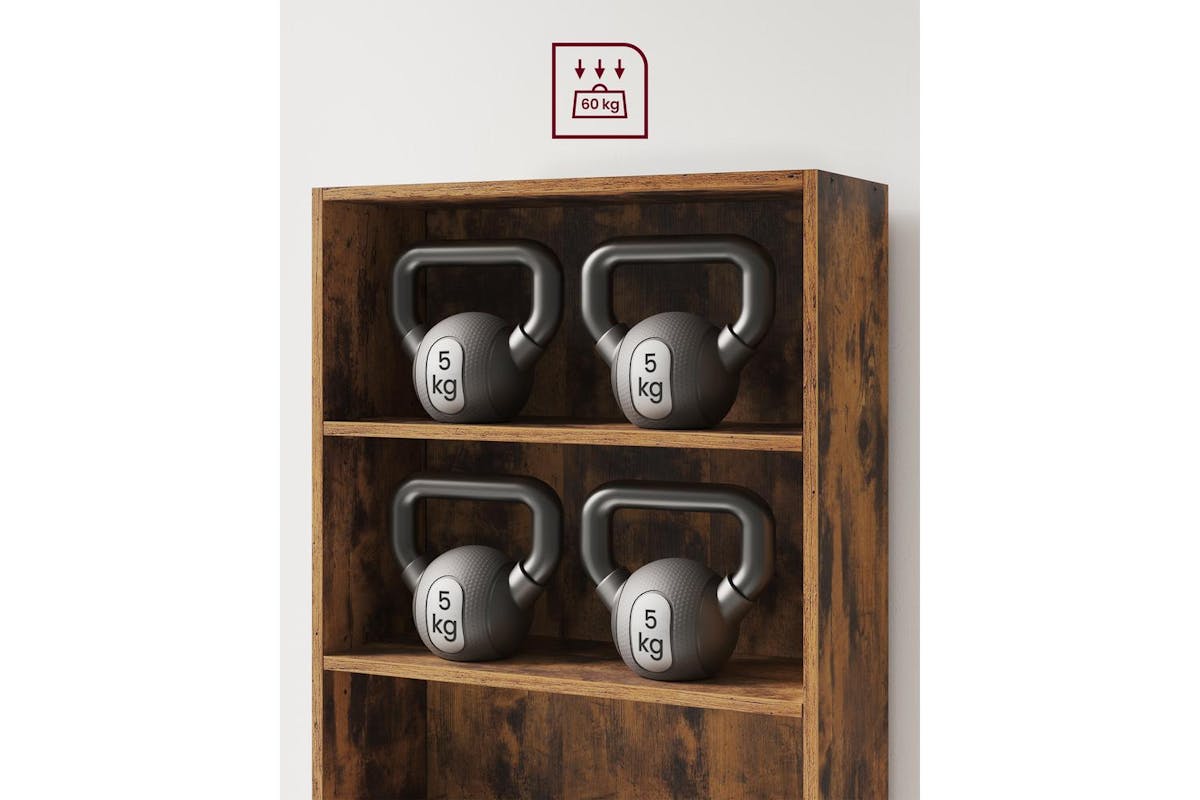 Vasagle Bookcase | Open Storage Shelf | Particleboard | 134.2 Cm-8