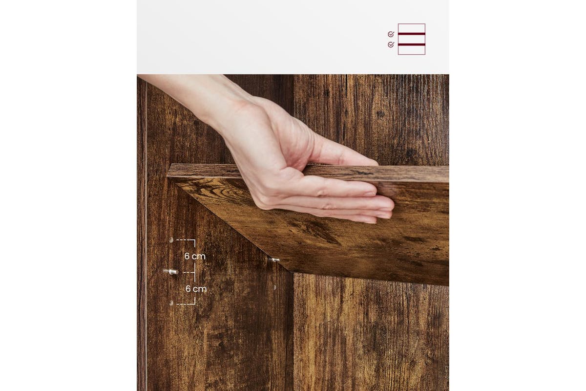 Vasagle Bookcase | Bookcase | Particleboard | 178.5 Cm-4