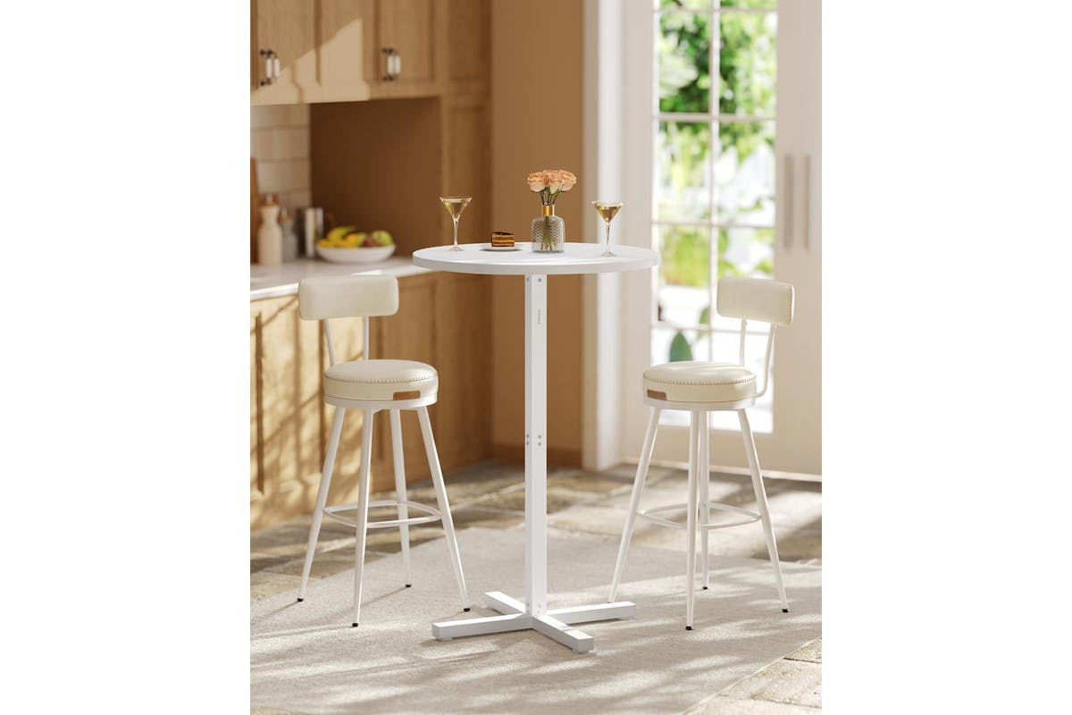 Bar Table | Bar Table | Particleboard And Steel | 60 X 60 X 104.5 Cm-2