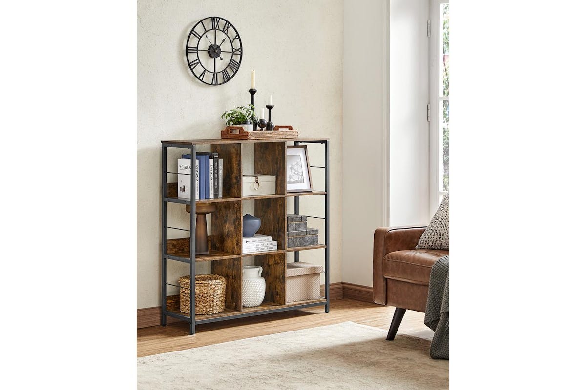 Bookcase | Bookcase | Particleboard And Steel | 100 X 30 X 103.1 Cm-2