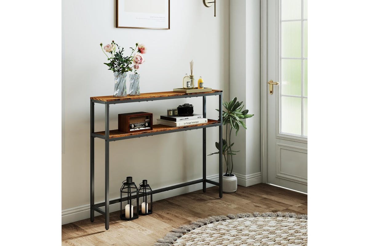 Console Table | Console Table | Chipboard And Steel | 100cm-5