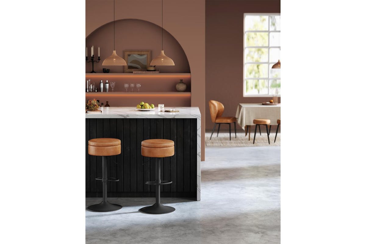 Vasagle Bar Stool | Pu Leather | Adjustable Height-6