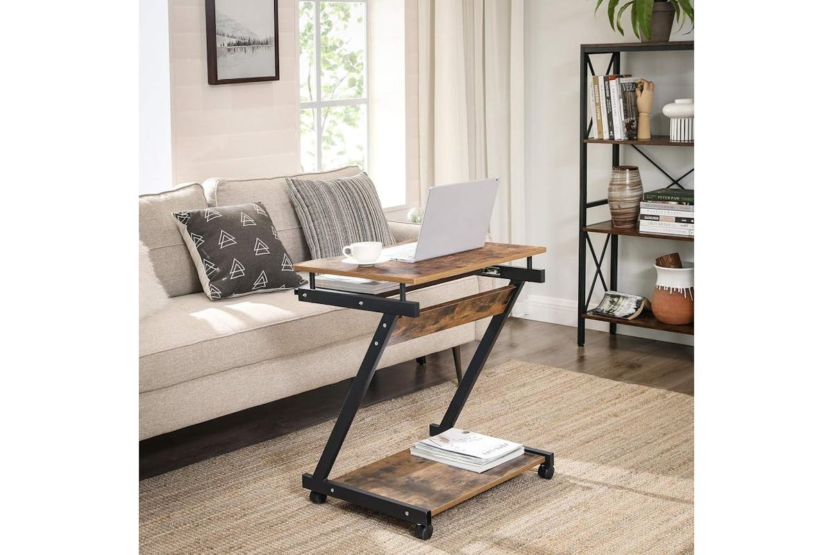 Computer Desk | Home Office Desk | Steel And Chipboard | 60 X 48 Cm-6