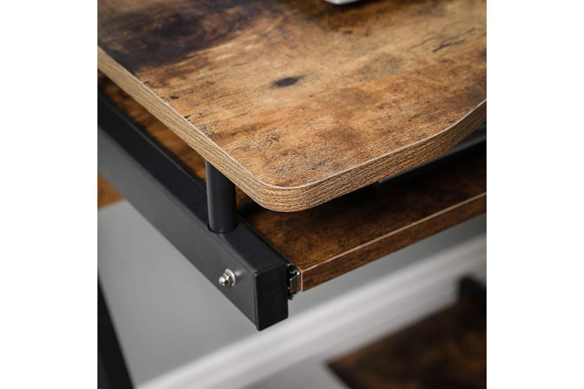 Computer Desk | Home Office Desk | Steel And Chipboard | 60 X 48 Cm-8