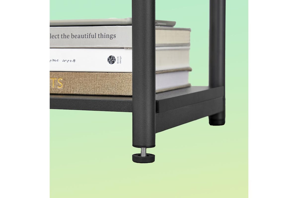 Vasagle End Table | Side Table With Power Strip | Steel And Chipboard | 30 X 34 X 58 Cm-7