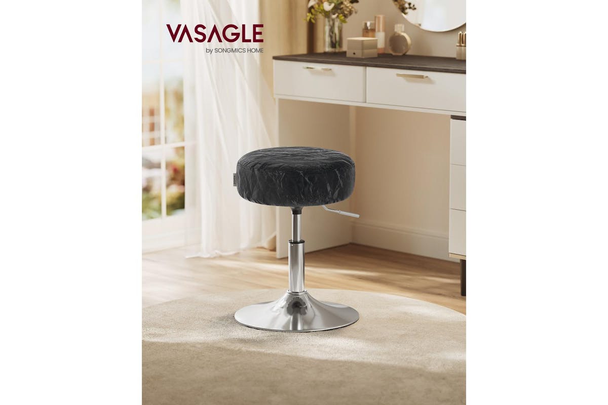Vasagle Bar Stool | Pu Upholstery | Adjustable Height-2