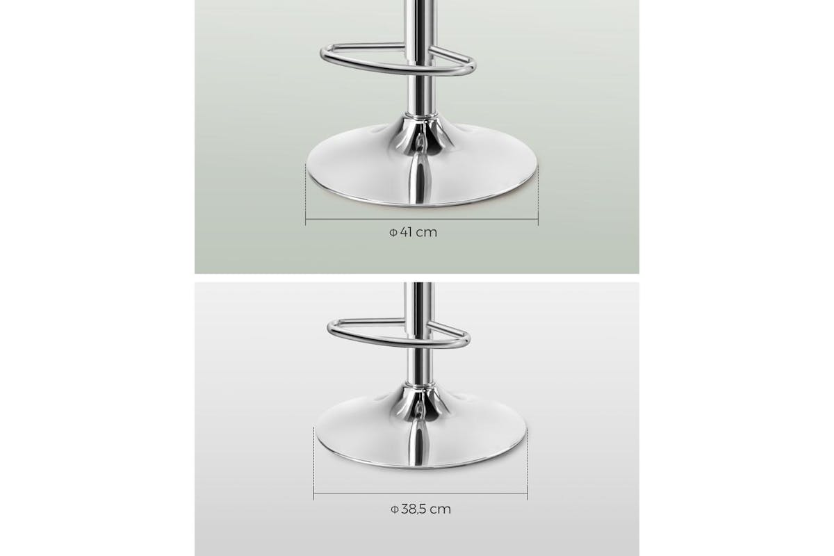 Bar Chair | Bar Stool | Synthetic Leather | Adjustable Height-4