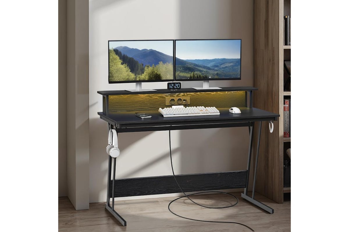 Computer Desk | Computer Desk | Steel Frame | Standard Size-4