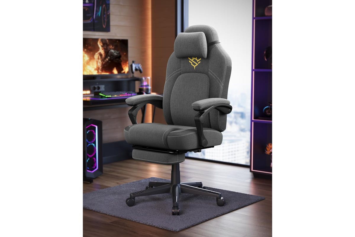 Gaming Chair | Office Chair | Cotton-linen Surface | Adjustable-2