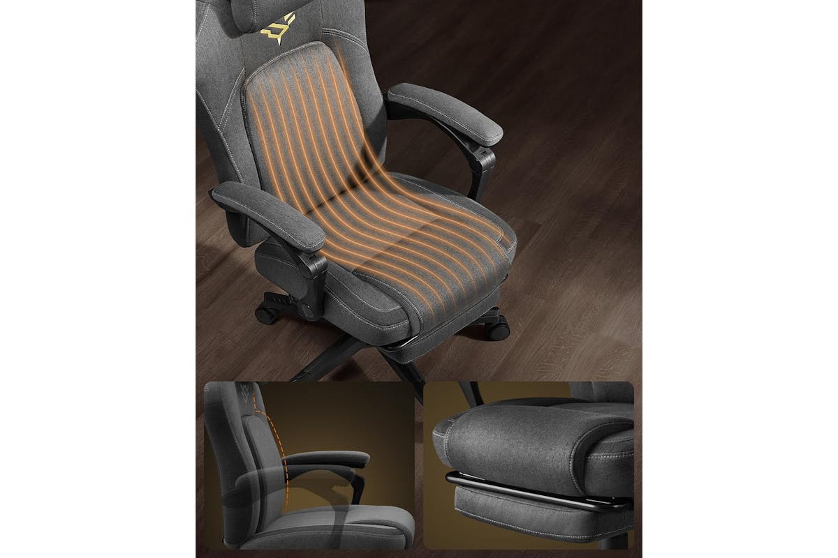 Gaming Chair | Office Chair | Cotton-linen Surface | Adjustable-3
