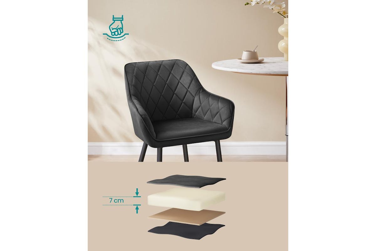 Dining Chair | Dining Chair | Velvet | Standard-4