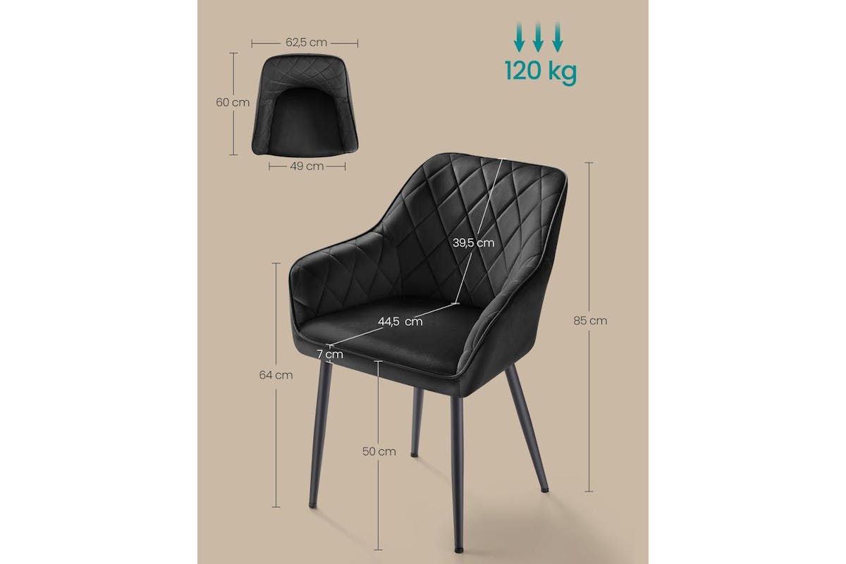 Dining Chair | Dining Chair | Velvet | Standard-5