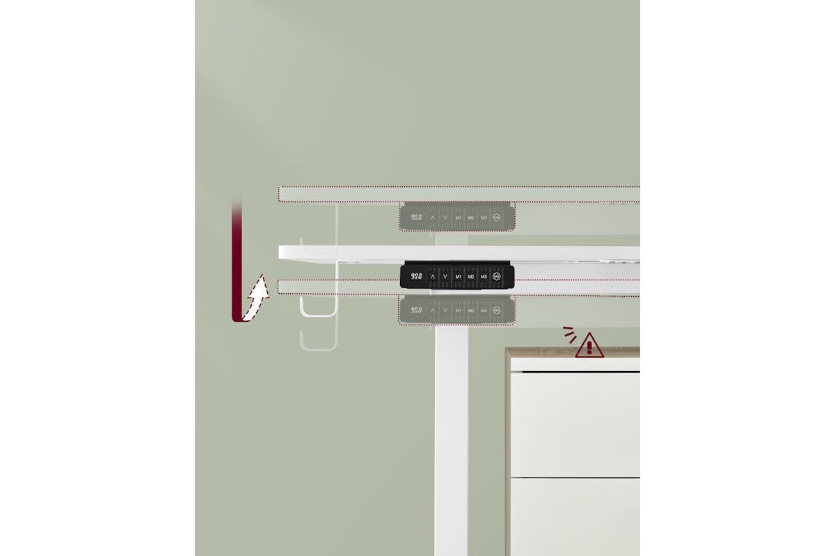 Vasagle Standing Desk | Height Adjustable | Steel Frame | 120cm-7