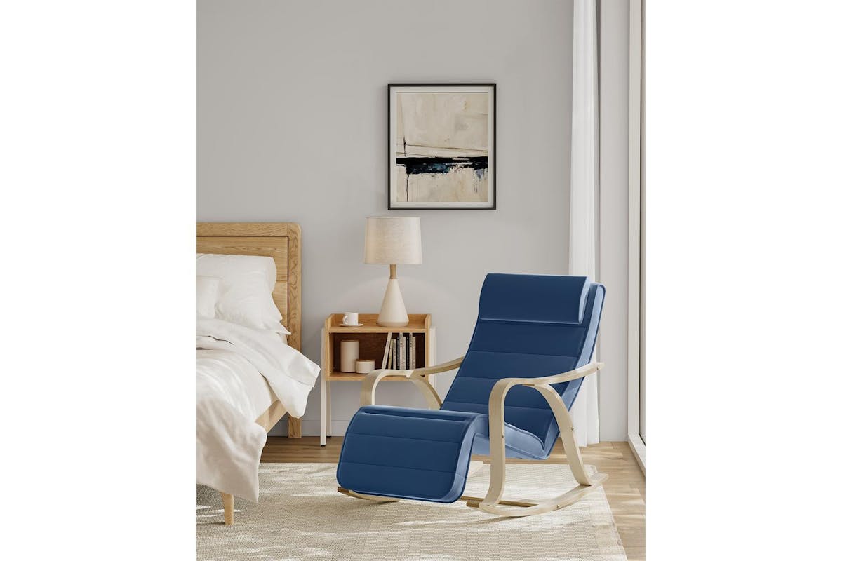 Bentwood Chair | Rocking Chair | Birch Wood | Adjustable Footrest-3