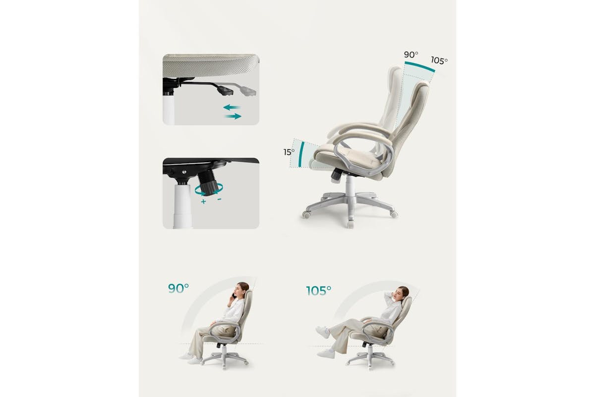 Office Chair | Office Chair | Fabric | Adjustable-6
