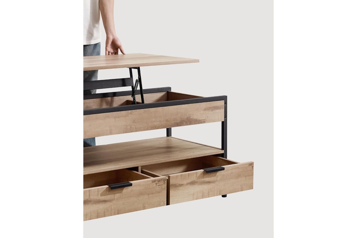Tv Stand | Tv Unit | Alloy Steel & Engineered Wood | 58 Inch-5