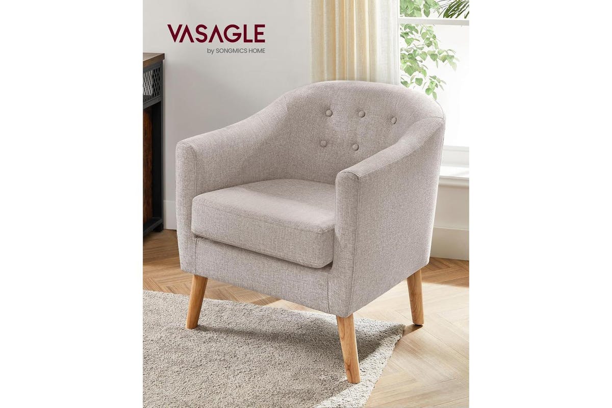 Lounge Chair | Armchair | Fabric | Standard Size-4
