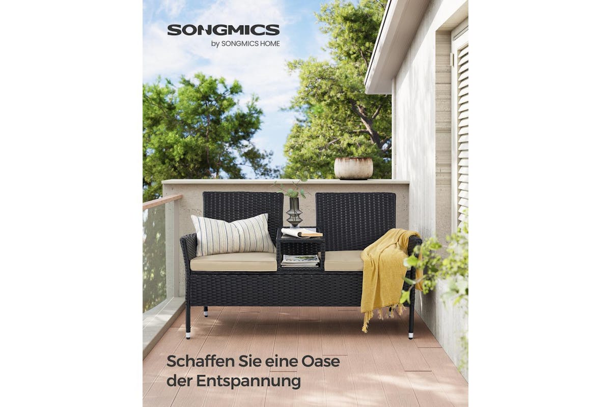 Garden Furniture Set | Outdoor Lounge Set | Polyrattan | Compact-2