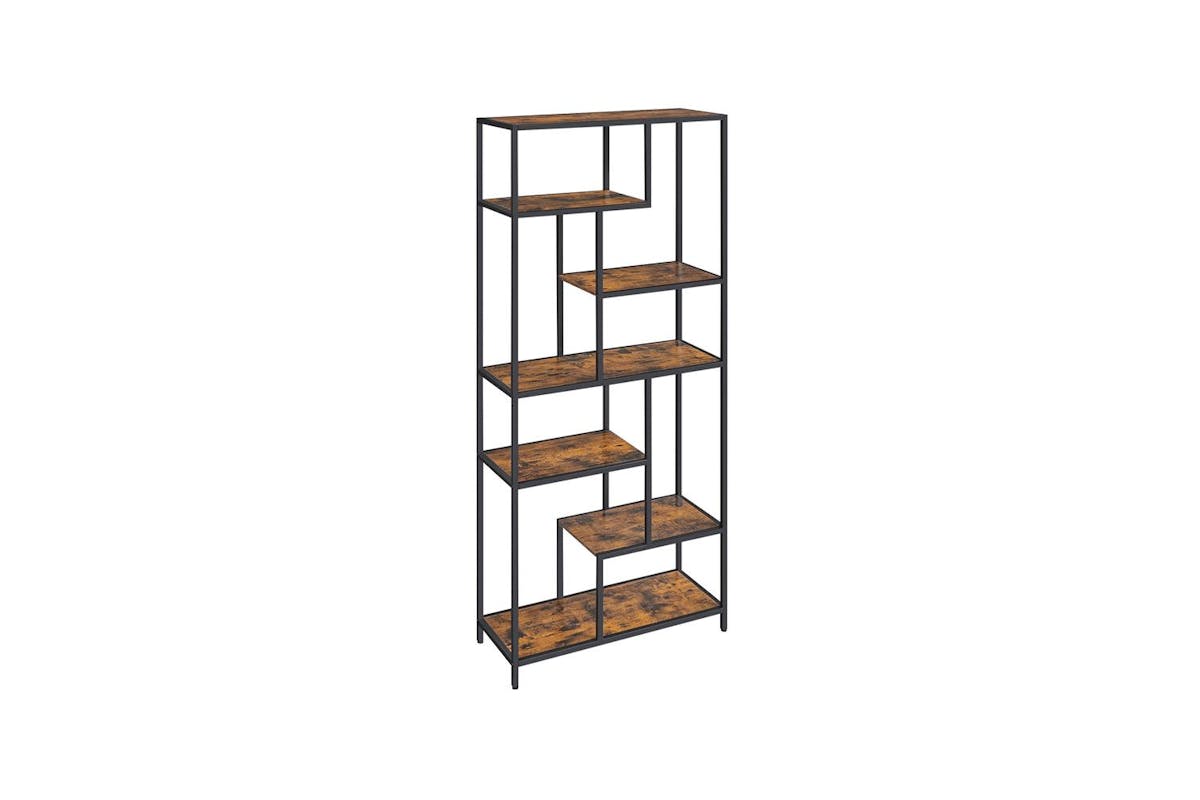 Bookshelf | Bookcase | Chipboard And Steel | 180 Cm