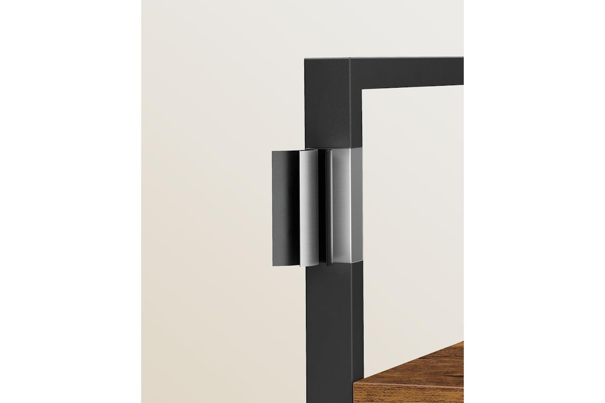 Vasagle Bookshelf | Bookcase | Particleboard And Steel | 24 X 128 X 166 Cm-7