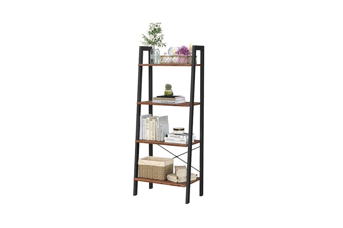 Ladder Shelves | Bookcase | Particleboard And Steel | 137.5 Cm-7