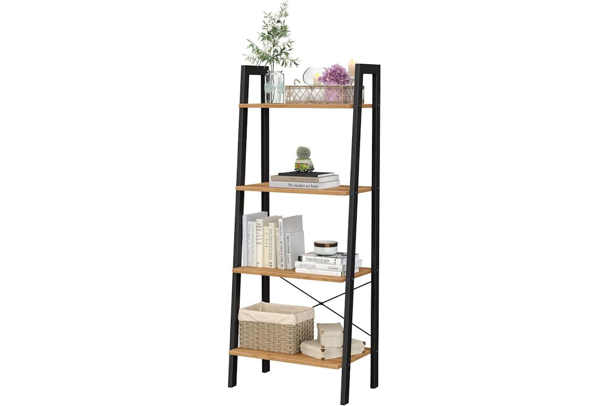 Ladder Shelves | Bookcase | Particleboard And Steel | 137.5 Cm-5