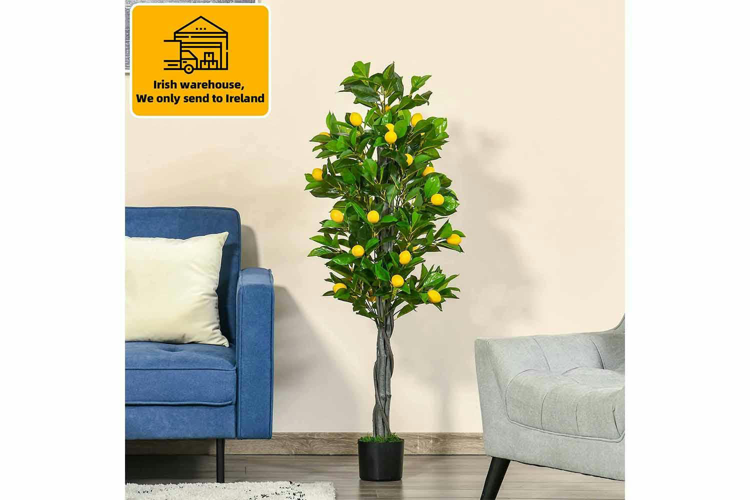 Artificial Lemon Tree | 135 cm-2