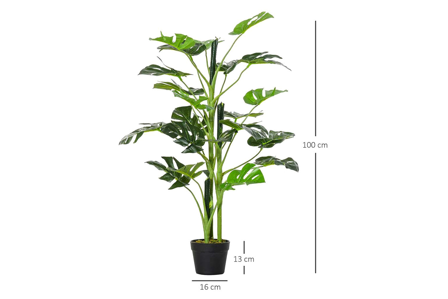 Artificial Monstera | 100 cm-5