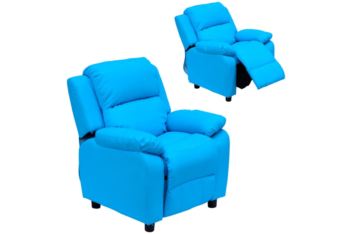 Homcom Children's Recliner Armchair | Blue-4