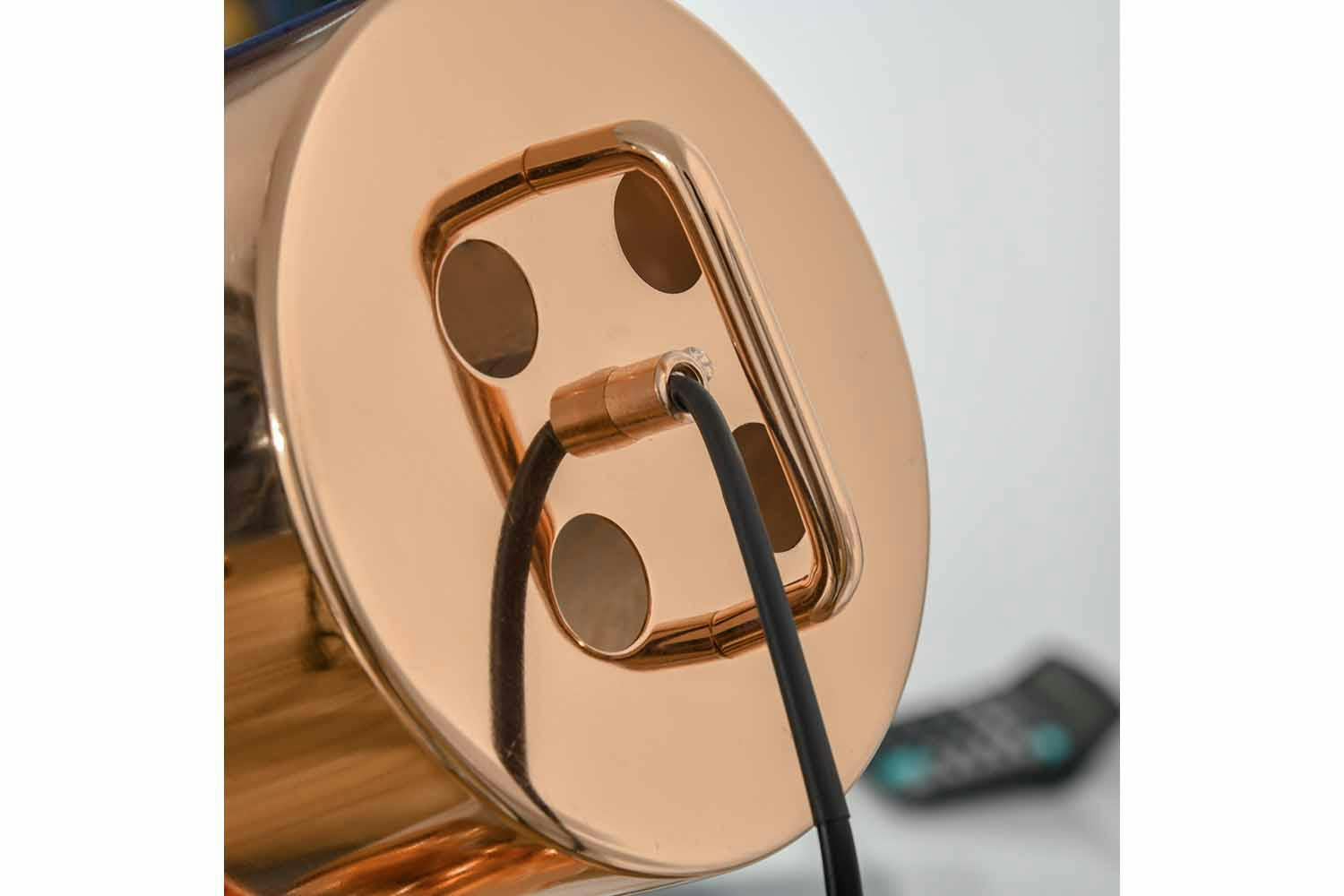 Homcom | Tripod Floor Lamp | Grey/Rose Gold-5