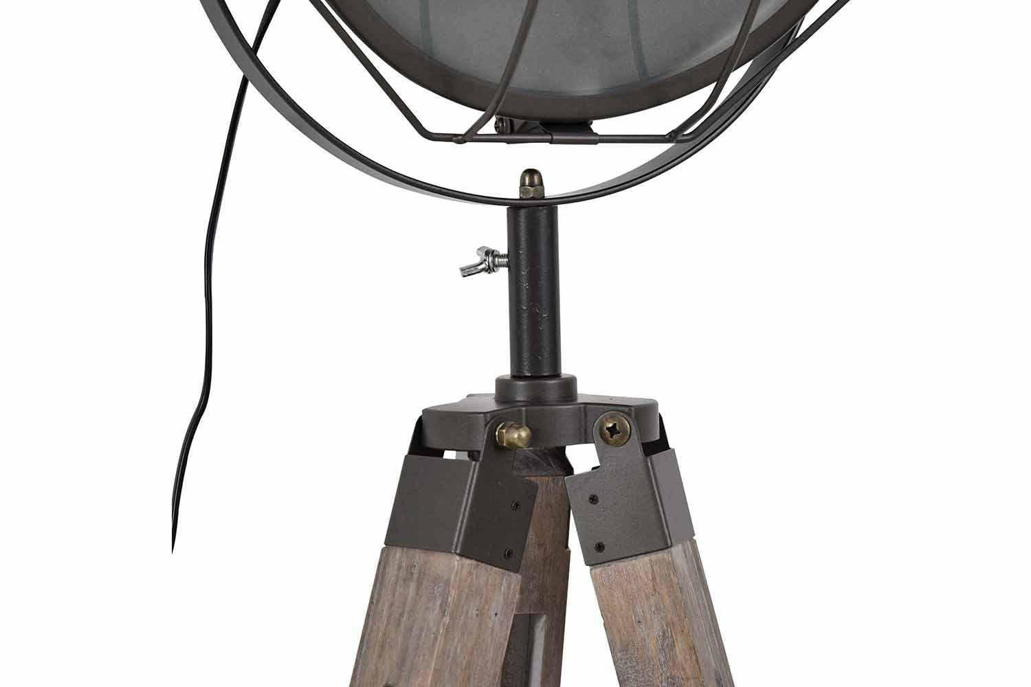 Homcom | Tripod Floor Lamp | Grey/Black-5