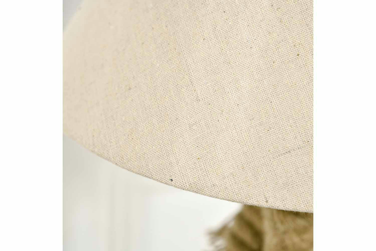 Homcom | Wood Based Table Lamp | Brown/White-6