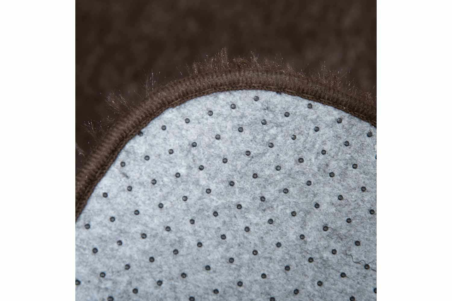 Homcom | Dining Room Fluffy Rug | Brown | 120 x 200 cm-6