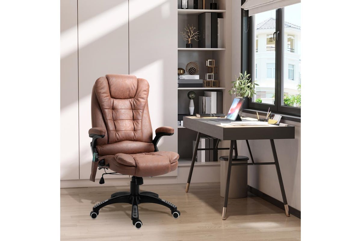 Vinsetto Massage Recliner Office Chair-2