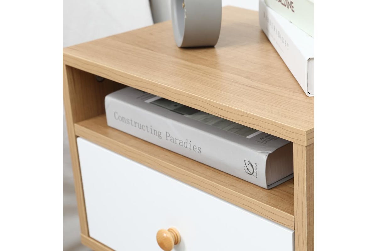 Homcom | 831-479 | Lamp Table with Console & Storage-7