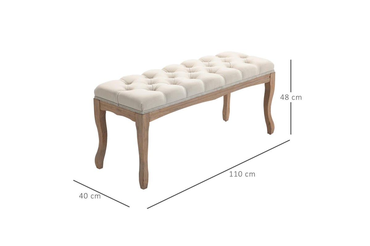 Homcom Entryway Bench-3