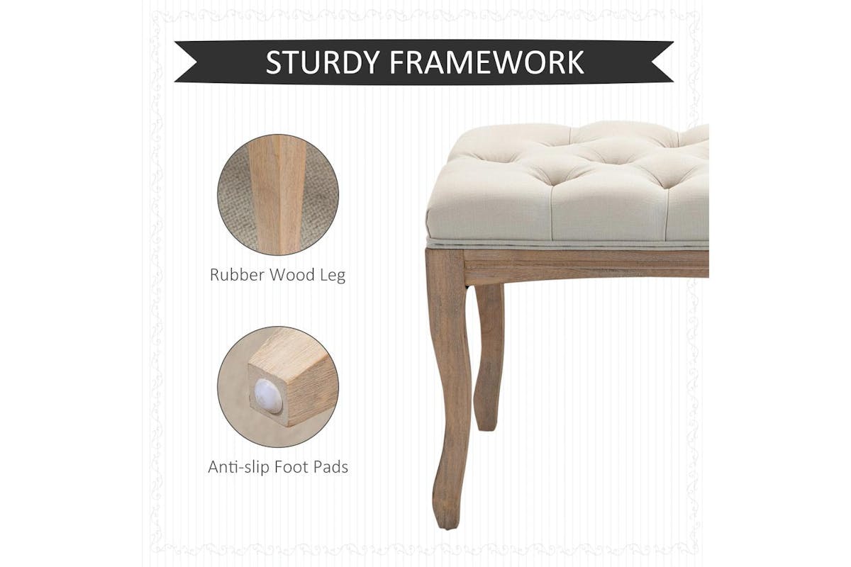 Homcom Entryway Bench-5